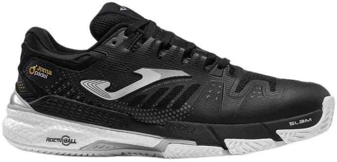 Joma Slam Classic Padelschoenen Zwart EU 37 Man
