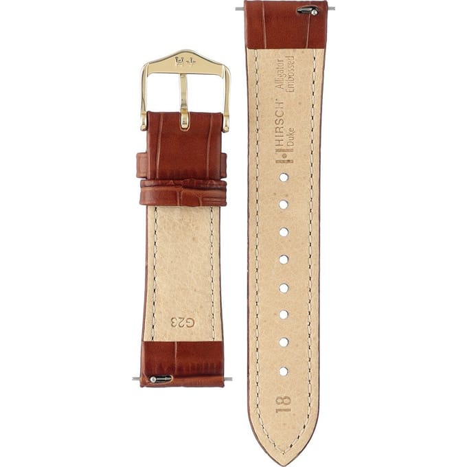 Hirsch 01028375-1-18 Duke Horlogeband
