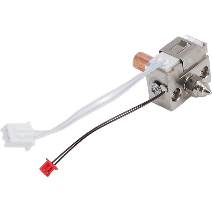 Hotend Kit Ti Legering Koper Heat Break 0.4mm Nozzle 24V 80W Keramisch Verwarmingspatroon Hot End white