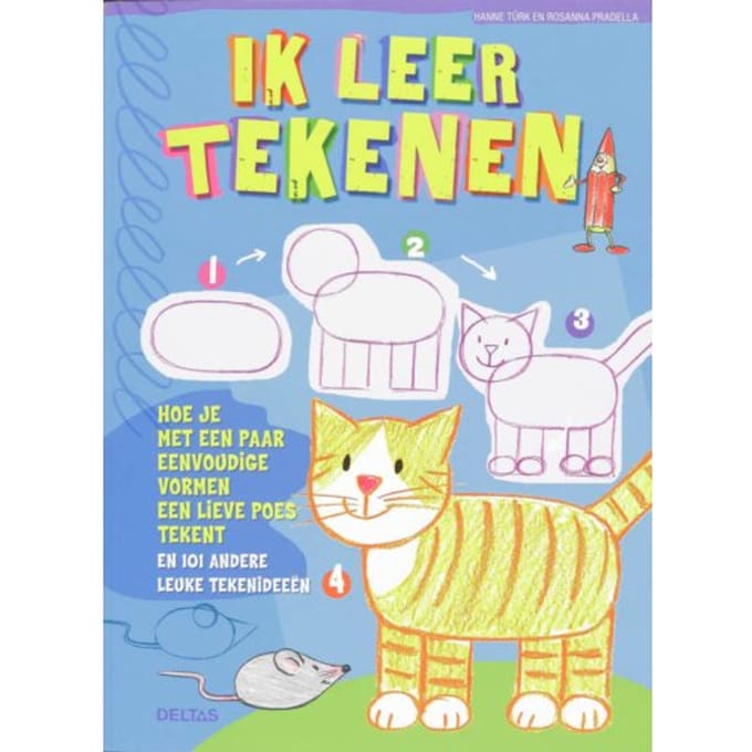 Ik leer tekenen Educatieve boeken (spelletjes en raadsels)