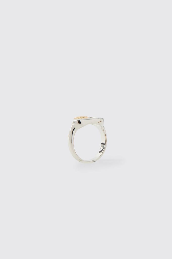 Karabijnhaak Sluiting Ring | Silver | Size Small/Medium