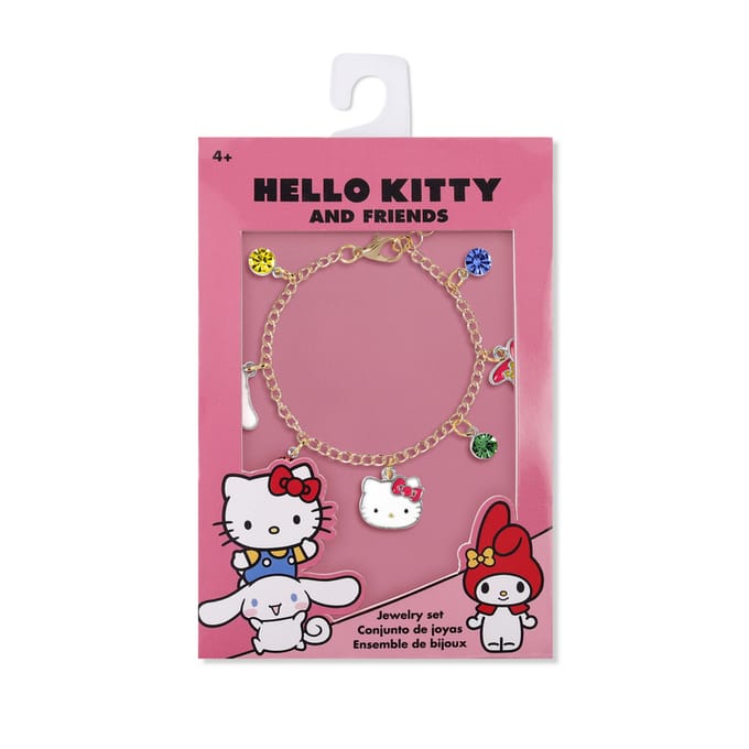 Hello Kitty - Anime Armband - Hello Kitty & Friends - zilverkleurig