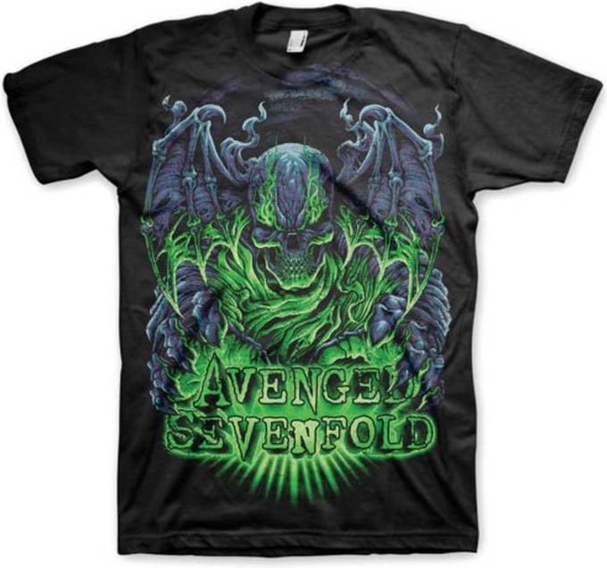 Avenged Sevenfold - Dare To Die Heren T-shirt - L - Zwart