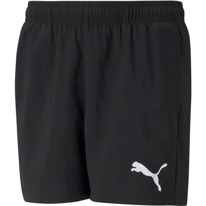 PUMA Active Woven Shorts B Jongens Broek - Puma Black - Maat 152