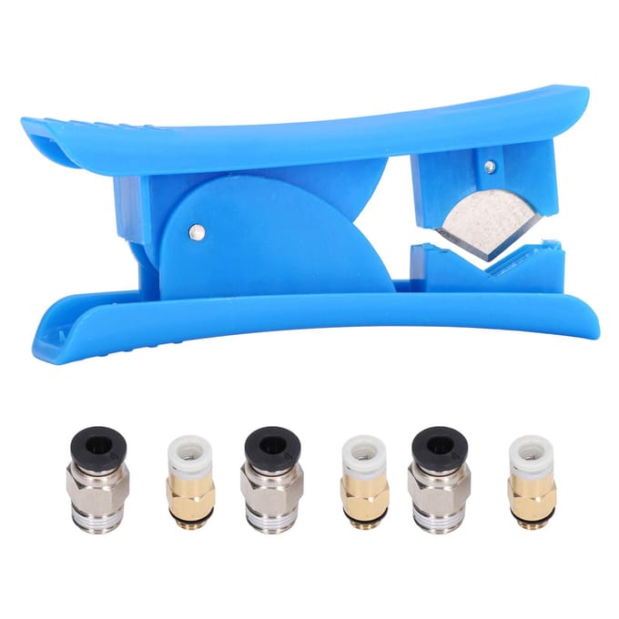 PTFE Buis met Buisknipper Pneumatische Koppelingen Afstandsvoedingskit 3D-printer Accessoires blue