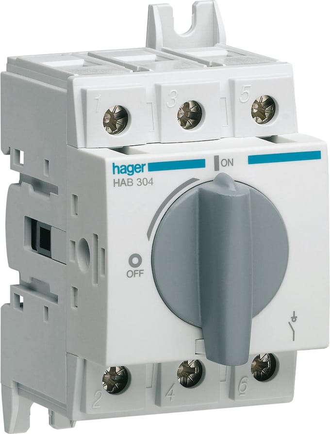 Hager HAB304 HAG LASTSCHEIDER 3P 40A MOD.M1