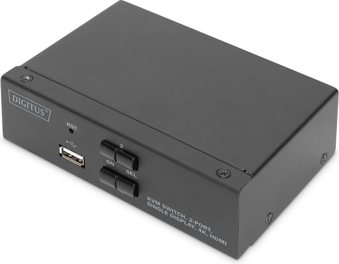 DIGITUS 2 Port HDMI KVM Switch