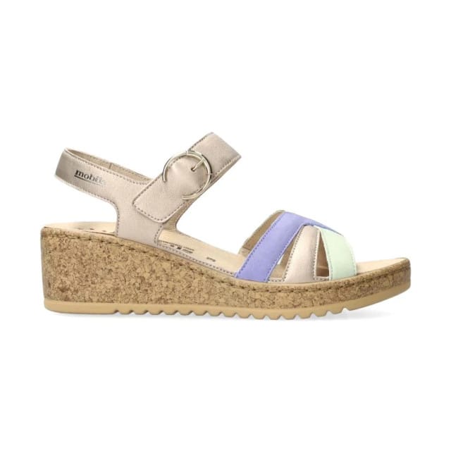 Mephisto Mobils Nancia - dames sandaal - Multikleur - maat 42 (EU) 8 (UK)