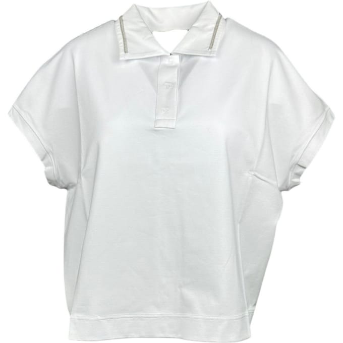 D.exterior T-shirt en Polo Bianco