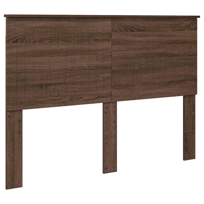 Hoofdbord in Bruine Eik Look 140 cm Spaanplaat