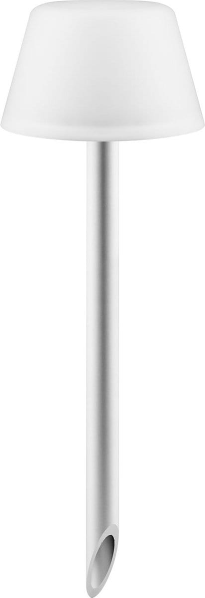 Eva Solo - SunLight Solar Lamp met Grondspies Aluminium - Transparant - Aluminium - Glas