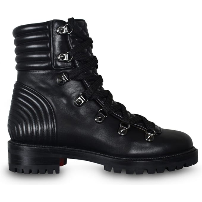 Christian Louboutin Mad laars Zwart