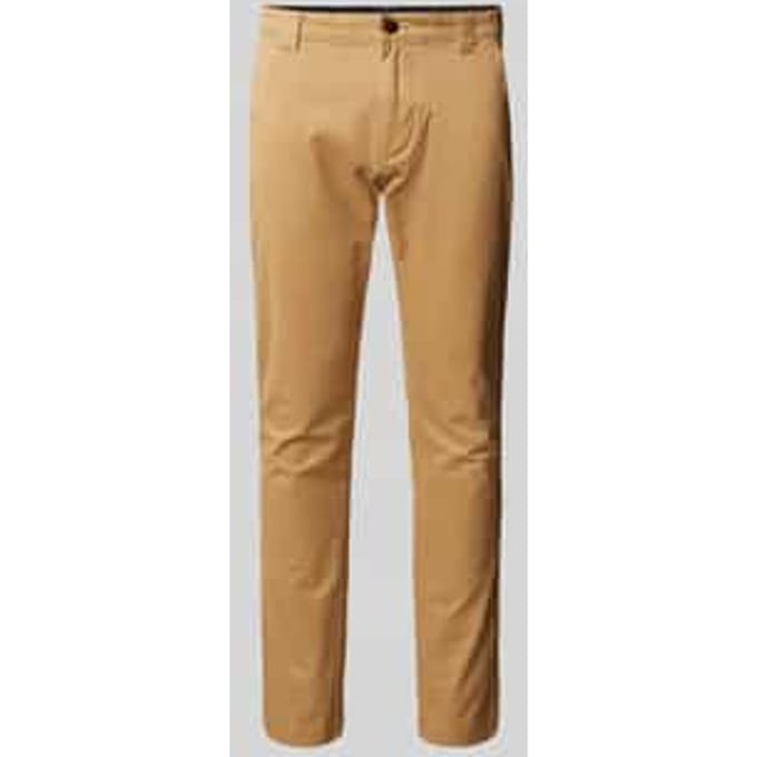 Slim fit chino van katoenmix model 'SCANTON'