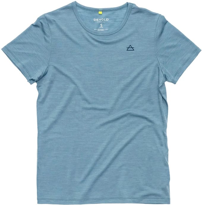Devold Of Norway Active T-shirt Met Korte Mouwen Blauw L Vrouw