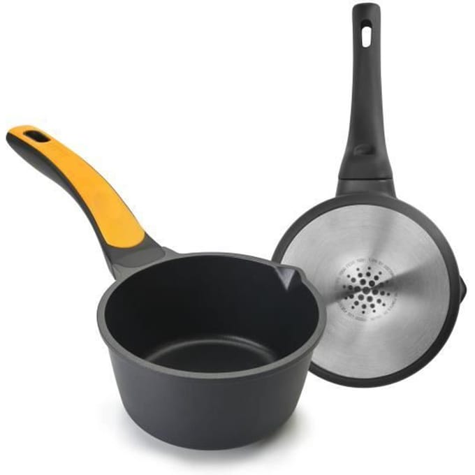 IBILI 461216 Casserole Evolution Staal Zwart 16 x 16 x 9 cm