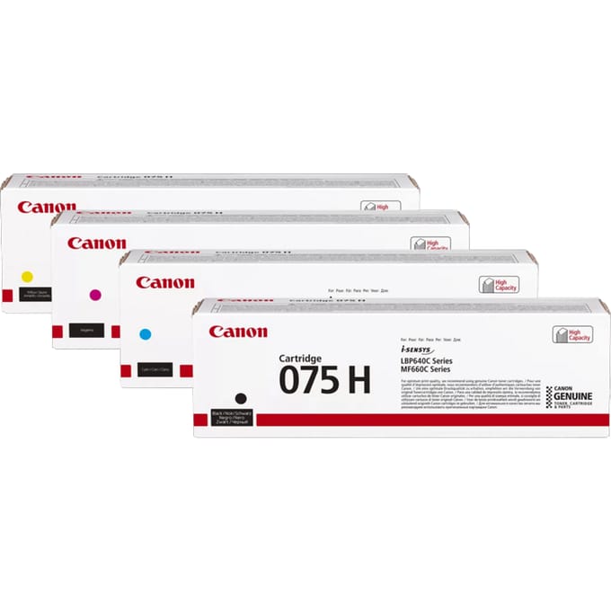 Canon 075H Toner Combo Pack