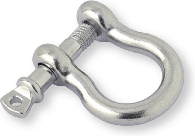 Berner-Harpsluiting Staal, verzinkt, gebogen, vorm A-5 mm-3/16" (5stuks)
