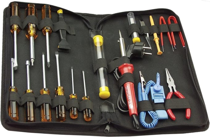 Brüder Mannesmann Elektronica gereedschapset (20 delig)