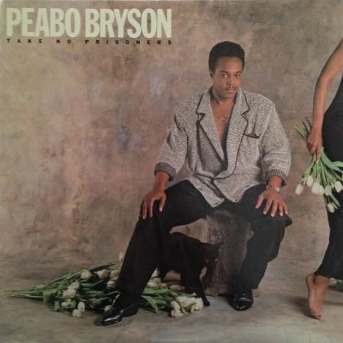 Disque vinyle PEABO BRYSON Take No Prisoners 604271 ELEKTRA 1985 US SoulFunk Occasion