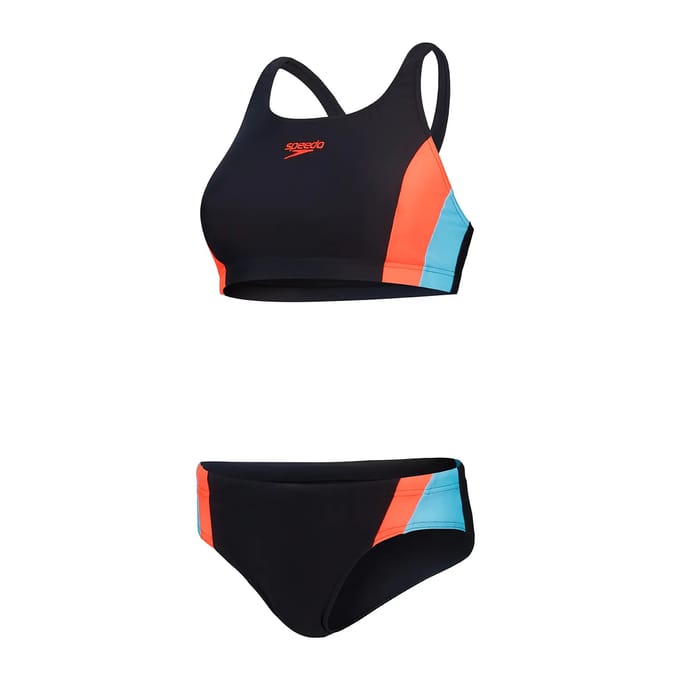 Dames zwempak 2-delig Speedo Colourblock Splice 2.0