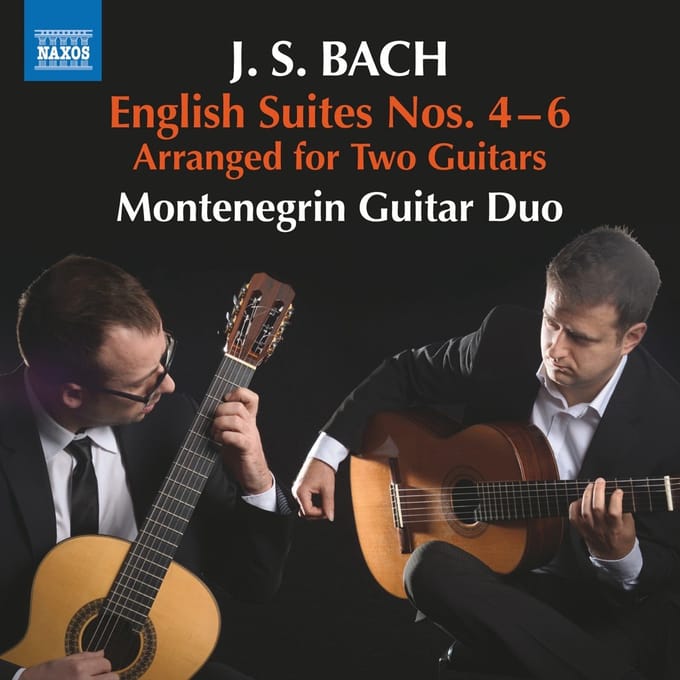 Montenegrin Guitar Duo - J.S. Bach: English Suites Nos. 4-6 (Arranged For Two Guitars) (CD)