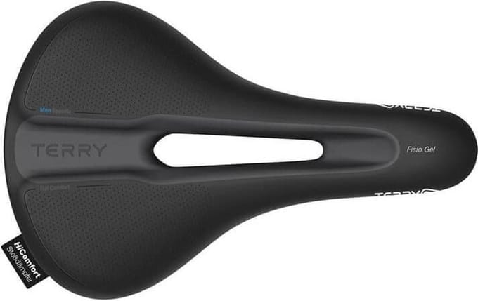 Terry zadel Fisio Flex Max gel heren zwart - ZDT268