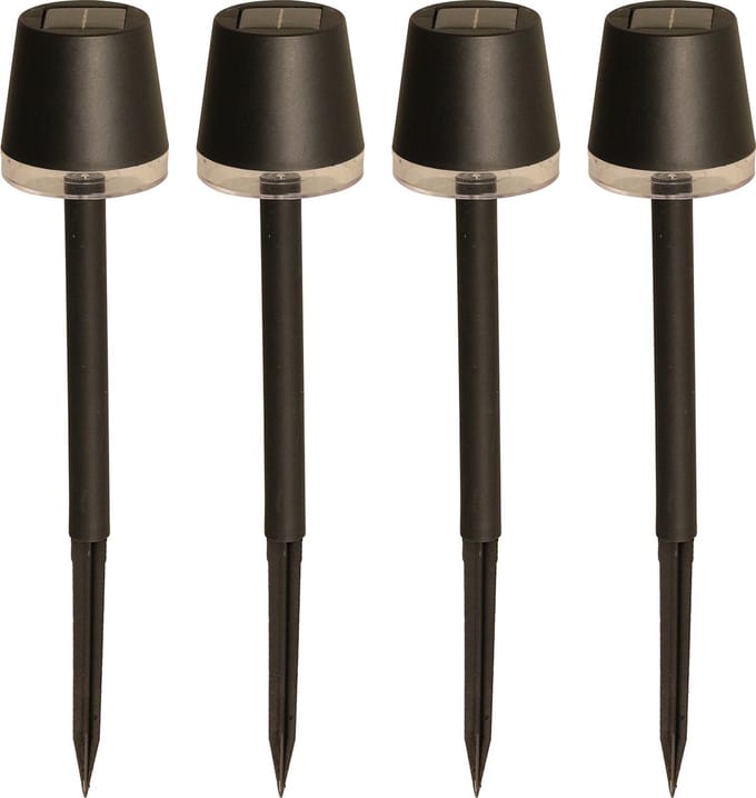Luxform - 4x Solar Tuinlamp - Cala d'Or - Set van 4 stuks