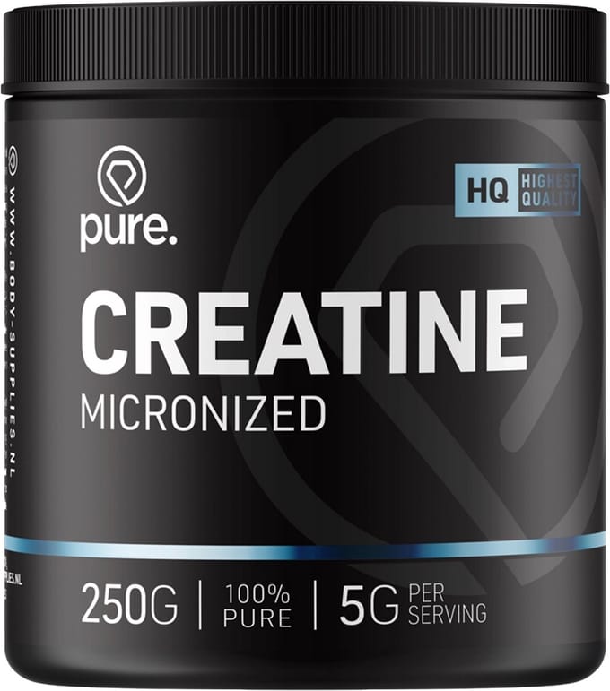 Pure. Creatine Monohydraat - Naturel - 500g - micronized poeder - creatine - sportvoeding