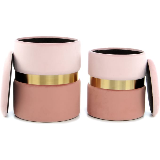 Poef Zora set van 2 | Hearthome & Living