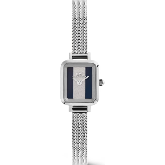 Daniel Wellington DW Watch Quadro Mini Sterling Glasgow Silver 15mm