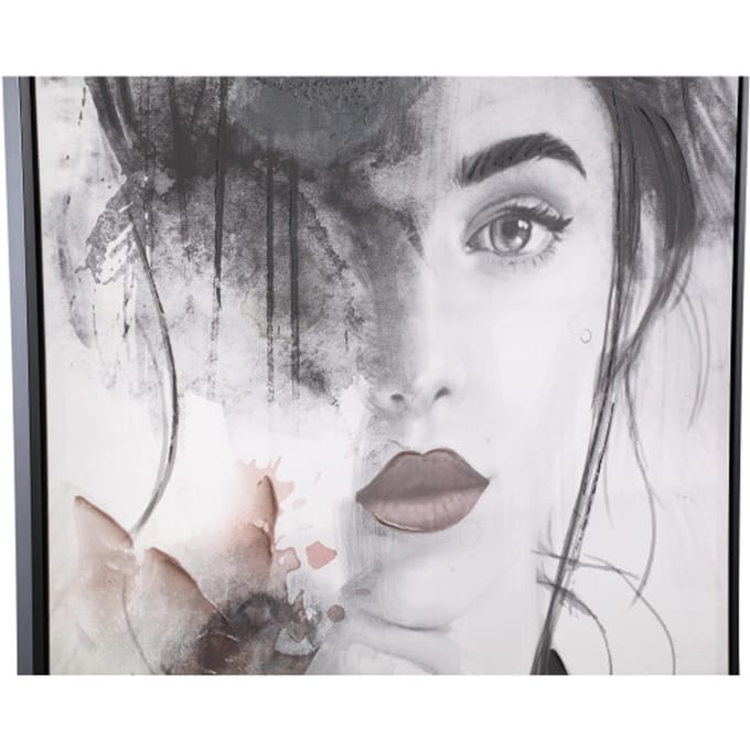 PTMD Wandpaneel Annelies - 123x4x83 cm - Polyester - Zwart