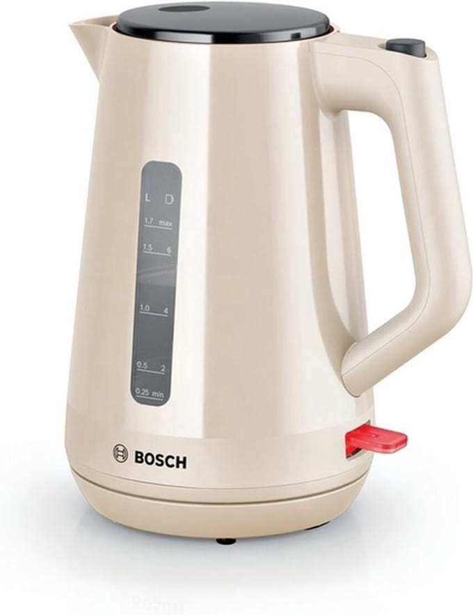 Bosch TWK1M127 - Waterkoker - Creme - 1,7 Liter - 2400 Watt