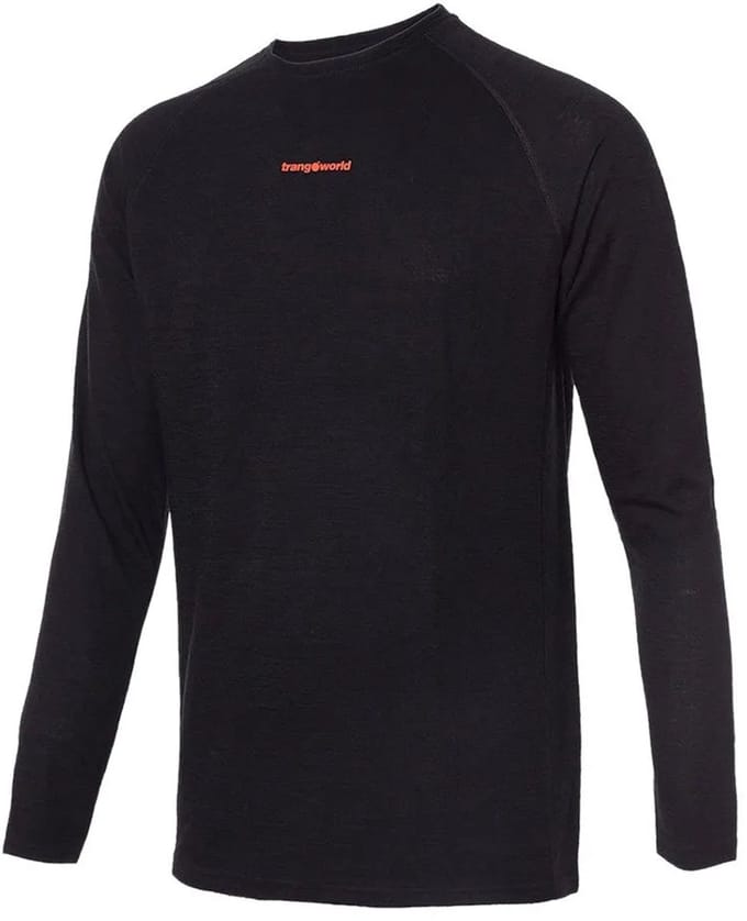 Trangoworld Trx2 Wool Pro Vd Lange Mouwen Basislaag Zwart L Man