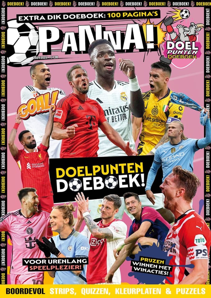 PANNA! Doelpunten Doeboek 2024/25 - Tijdschrift - Kinderen