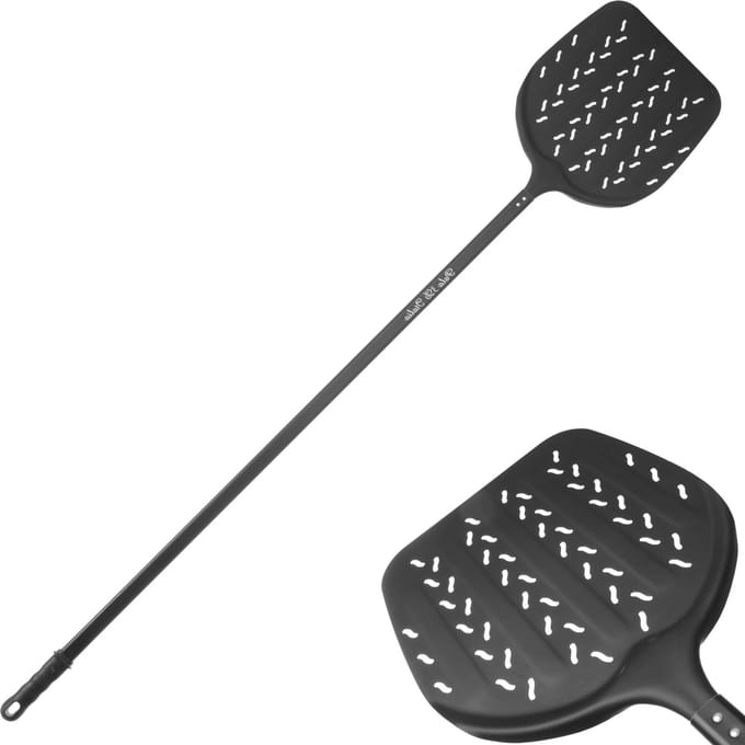 Lilly Codroipo ITALIA 3D Serie - Pizzaschep - Perforeerd - Anodiseer Aluminium