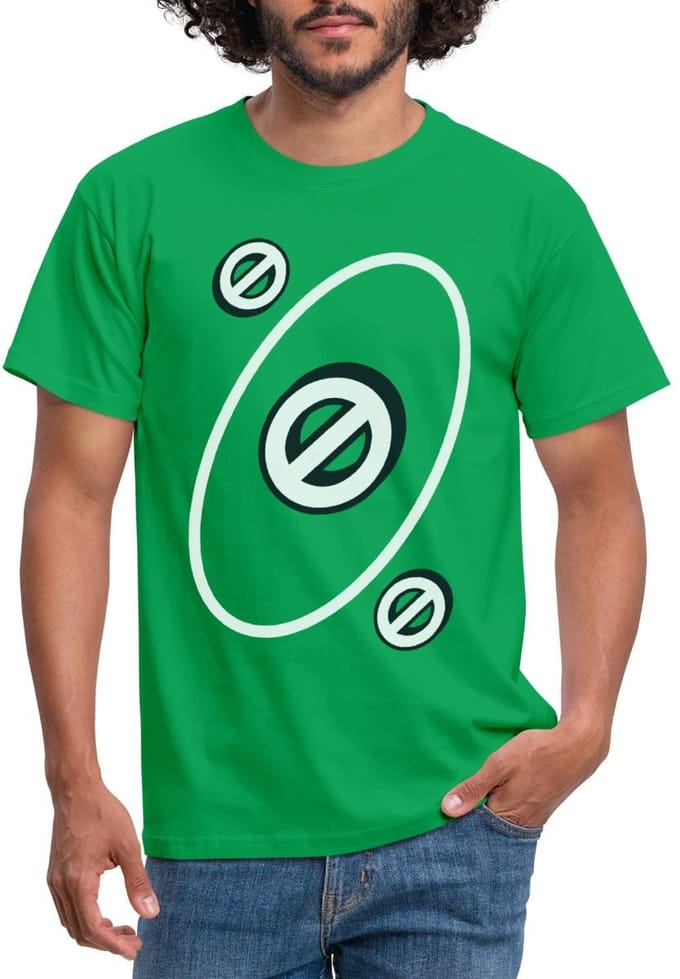 UNO Sla-Beurt-Over Kaart Kostuum T-Shirt Heren