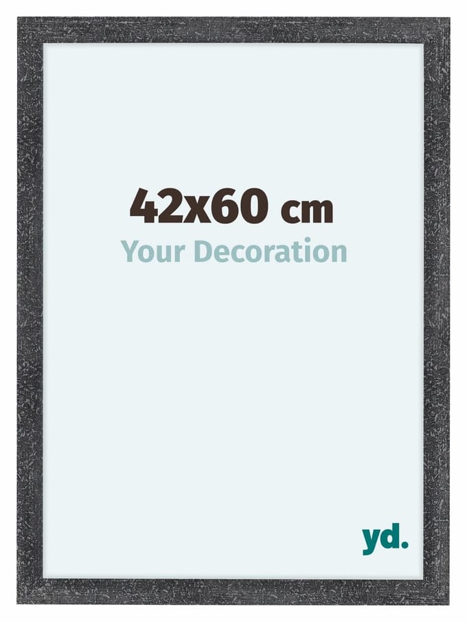 Your Decoration - Fotolijst 42x60 cm - MDF - Grijs Geveegd - Como