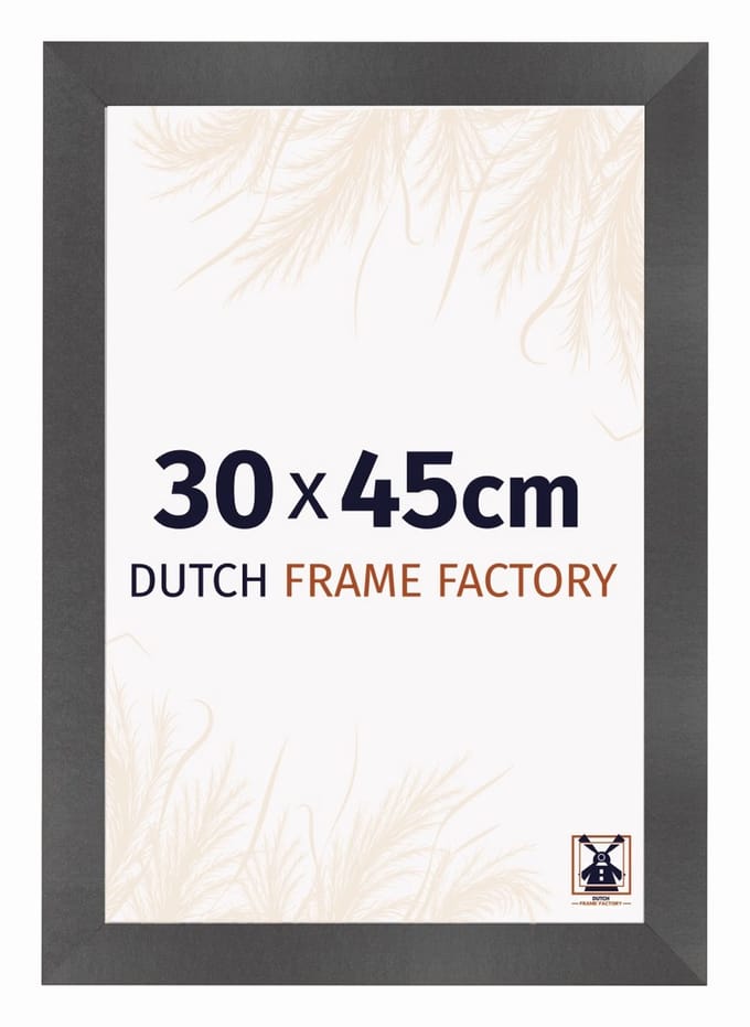 Fotolijst 30x45 cm - MDF - Zwart Mat - Praag