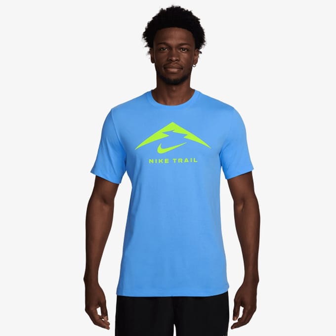 Nike Dri-FIT Trail Logo Shirt - Heren - Maat S