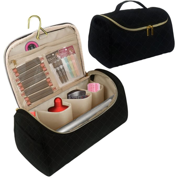 Haarkrulspeld organisator Haarkrulspeld accessoiretas zwart