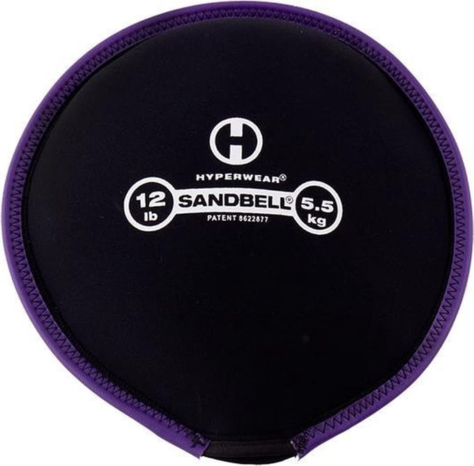 Hyperwear SandBell 5,5 kg (12 lbs) - paars