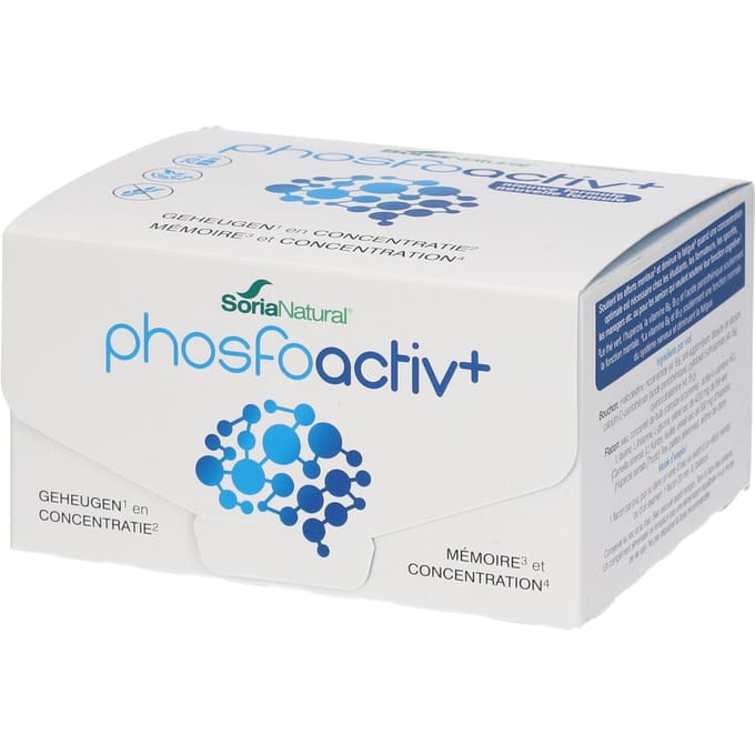 Soria Natural® Phosfoactiv+ Nieuwe Formule 20x15 Drinkbare ampoules
