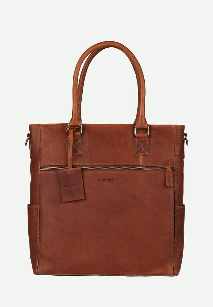 Burkely Fundamentals Antique Avery Shopper - Tas - Volwassenen - Cognac