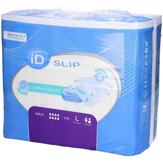 iD Slip Comfort & Security Maxi Large 15 Incontinentieslip