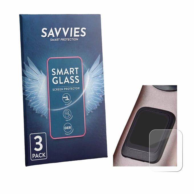 3 Stuks Savvies Screenprotector - geschikt voor Specialized Turbo Levo 4 - beschermfolie glas transparant
