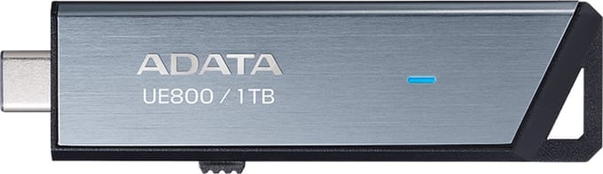 ADATA UE800 USB flash drive 1 TB USB Type-C 3.2 Gen 2 (3.1 Gen 2) Zilver