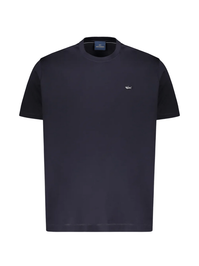 T-shirt man blu-rutenio