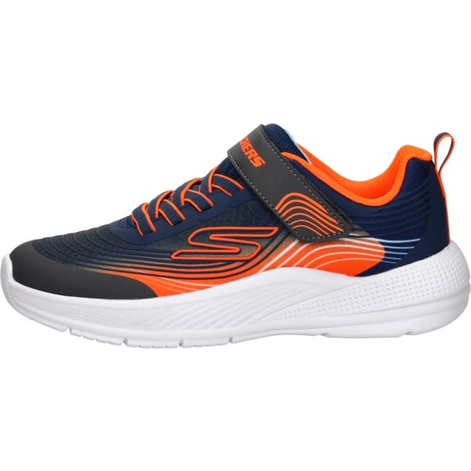 Skechers Microspec Advance Klittenband Laag - Sneakers - Unisex - Blauw