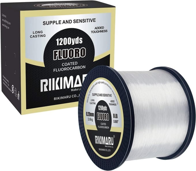 Fluoro Vislijn 100% Fluorocarbon 30lbs 0,47mm 1200Yds