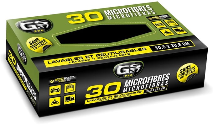Microvezel Doos van 30 Microvezels - Wasbaar & Herbruikbaar
